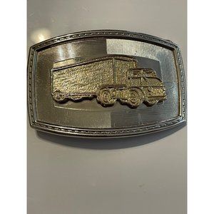VINTAGE 70s 80s  SEMI-TRUCK TRUCK DRIVER BELT BUCKLE PackRP18